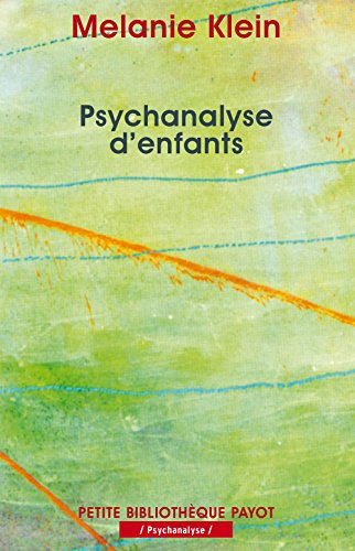 Psychanalyse d'enfants