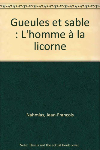 L'Homme à la licorne