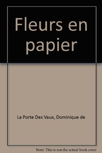 Fleurs en papier