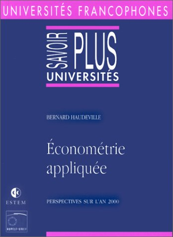 Econométrie appliquée