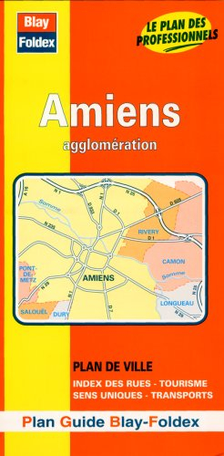 Plan de ville : Amiens (avec un index)