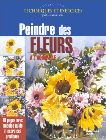 Peindre des fleurs à l'aquarelle