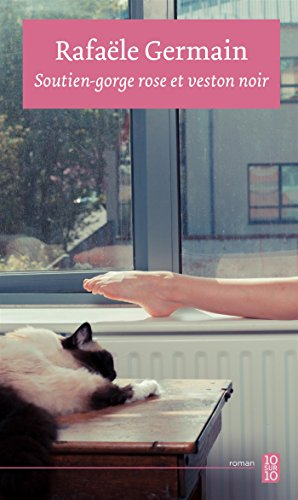 soutien-gorge rose et veston noir