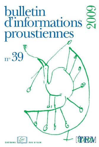 Bulletin d'informations proustiennes, n° 39