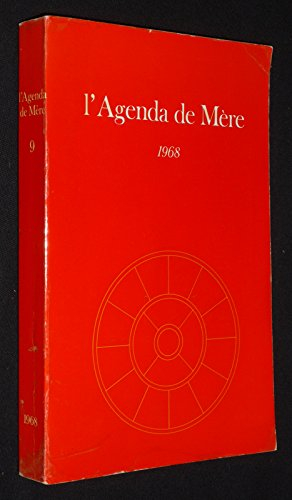 L'Agenda de Mère. Vol. 9. 1968