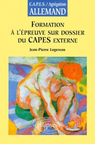 Formation à l'épreuve sur dossier du CAPES externe