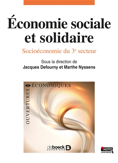 Economie sociale et solidaire : socioéconomie du 3e secteur