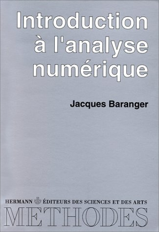 Introduction à l'analyse numérique