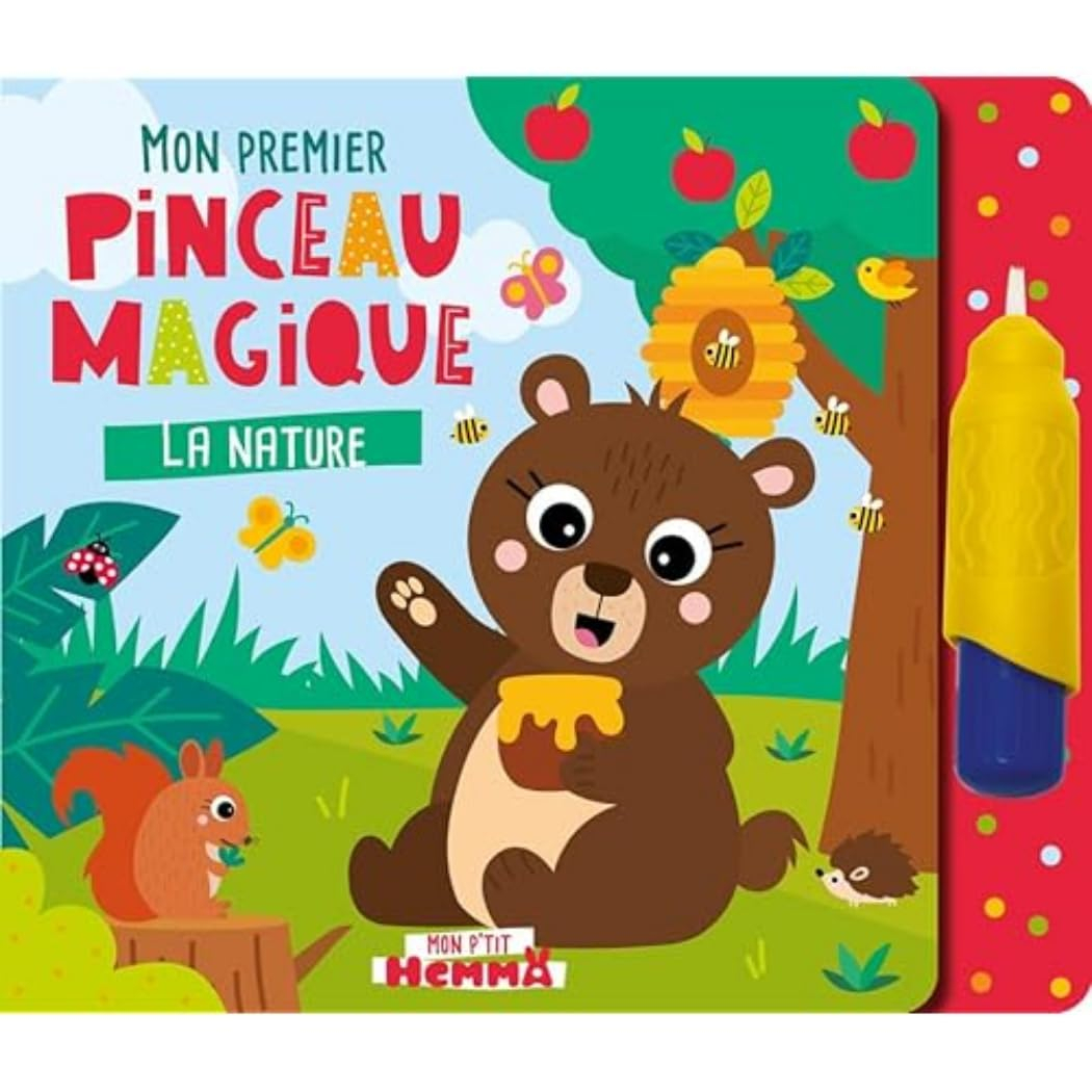 Mon P'tit Hemma : Mon premier pinceau magique : La nature