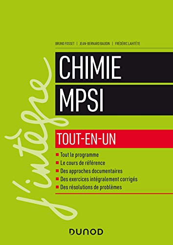 Chimie MPSI : tout-en-un