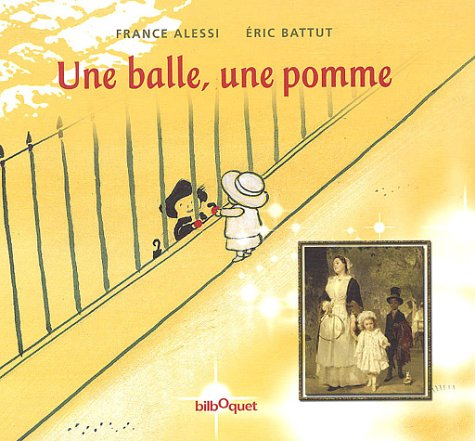 Une balle, une pomme