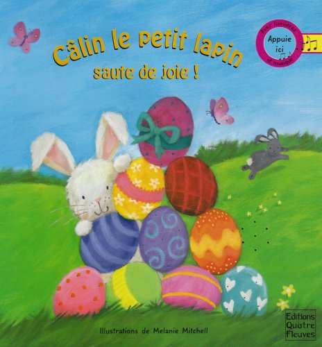 Câlin le petit lapin saute de joie !