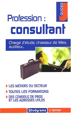 Profession consultant : chargé d'étude, chasseur de têtes, auditeur... : les métiers du secteur, tou