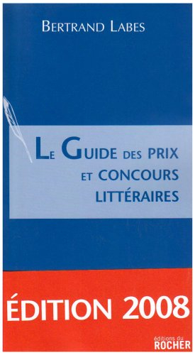 Le guide des prix et concours littéraires