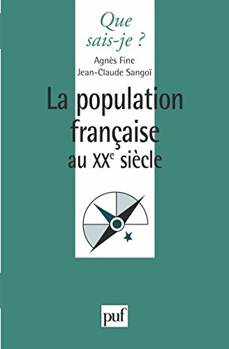 La population française au XXe siècle