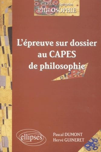 L'épreuve sur dossier au Capes de philosophie