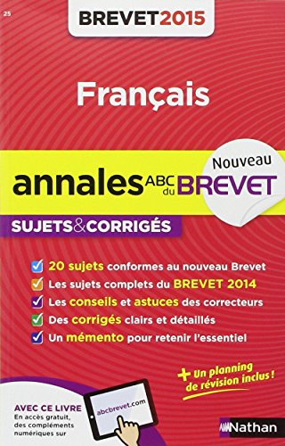 Français : brevet 2015