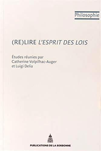 (Re)lire L'esprit des lois