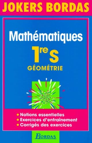 JOKE.102 MATH.1E SE GEOMETR.NP (Ancienne Edition)