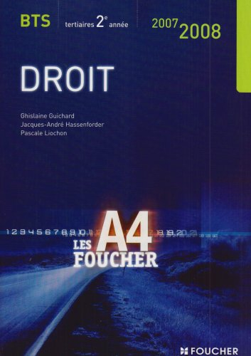 Droit BTS tertiaires 2e année