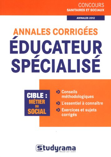 Annales corrigées éducateur spécialisé
