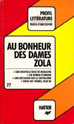 au bonheur des dames, zola