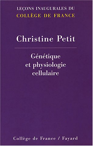 Génétique et physiologie cellulaire