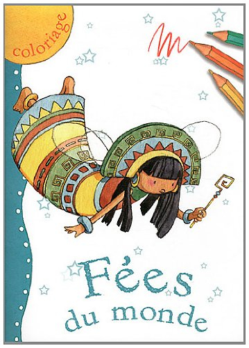 Fées du monde : coloriage