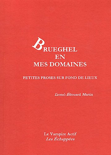 Brueghel en mes domaines : petites proses sur fond de lieux