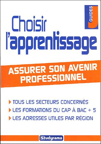 Choisir l'apprentissage : assurer son avenir professionnel : tous les secteurs concernés, les format