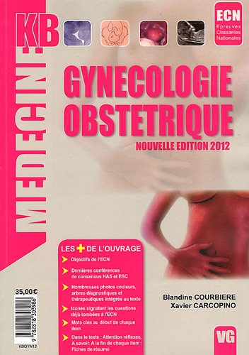 Gynécologie, obstétrique : ECN, épreuves classantes nationales