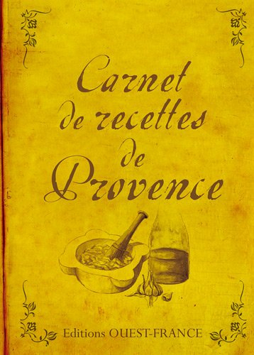 Carnet de recettes de Provence
