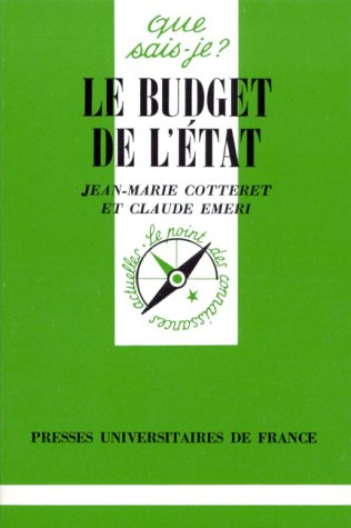 Le Budget de l'Etat