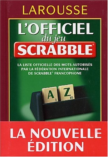 l'officiel du scrabble, édition 2004