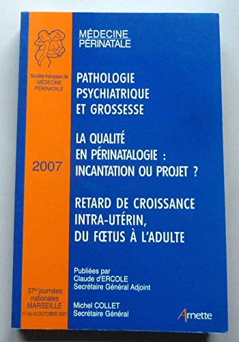 37emes Journees de Medecine Perinatale
