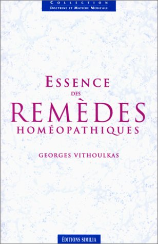 Essence des remèdes homéopathiques