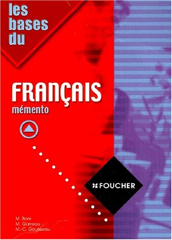 Les bases du français : mémento