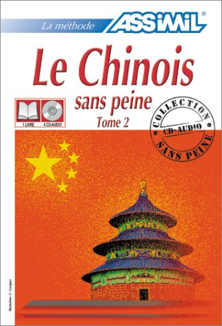 le chinois sans peine, tome 2 (1 livre , coffret de 4 cd)