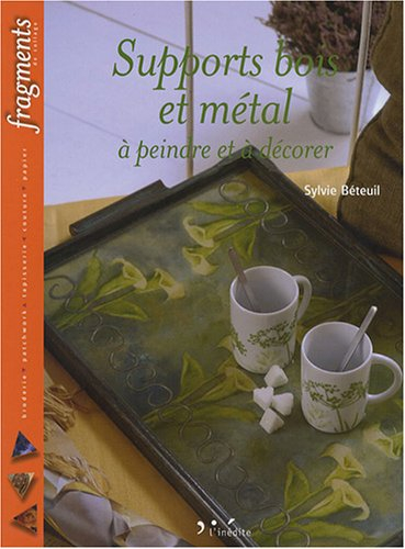 Supports bois et métal à peindre et à décorer