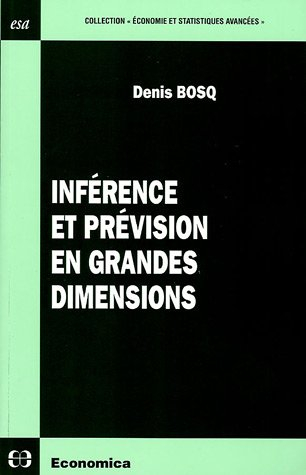 Inférence et prévision en grandes dimensions