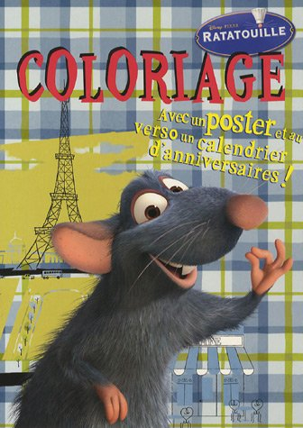 Ratatouille : coloriage