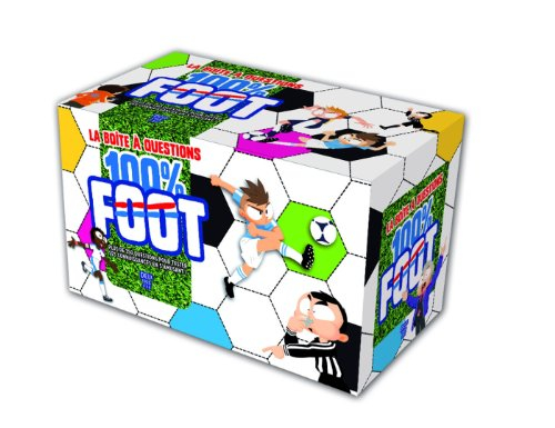 La boîte à questions 100 % foot : plus de 150 questions pour tester ses connaissances en s'amusant !