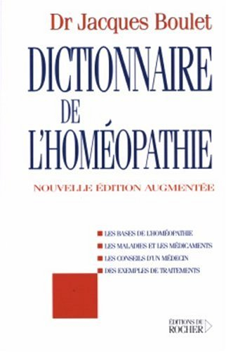 dictionnaire de l'homéopathie