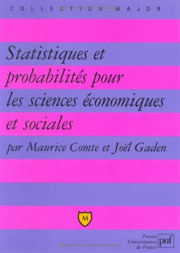 Statistiques et probabilités pour les sciences économiques et sociales