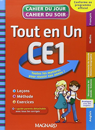 Tout en un, CE1 : toutes les matières pour réussir son année !