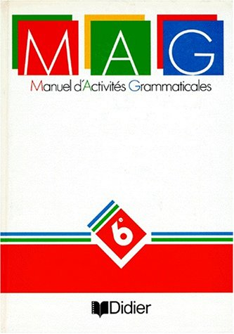 Manuel d'activités grammaticales