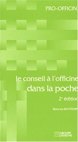 le conseil à l'officine dans la poche