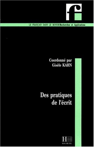 pratiques de l'écrit