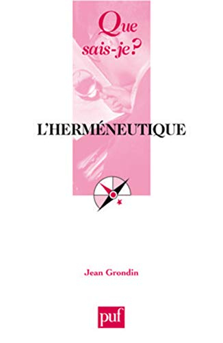 L'herméneutique