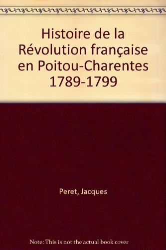 Histoire de la révolution française en Poitou-Charentes